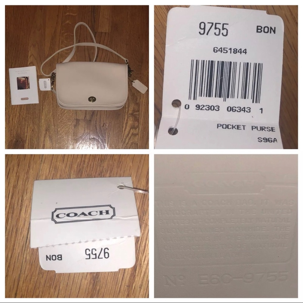 NWT Vintage deadstock Coach Penny 9755
